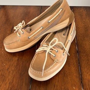 Womens Sperry Top-Sider Boat Shoe - Tan